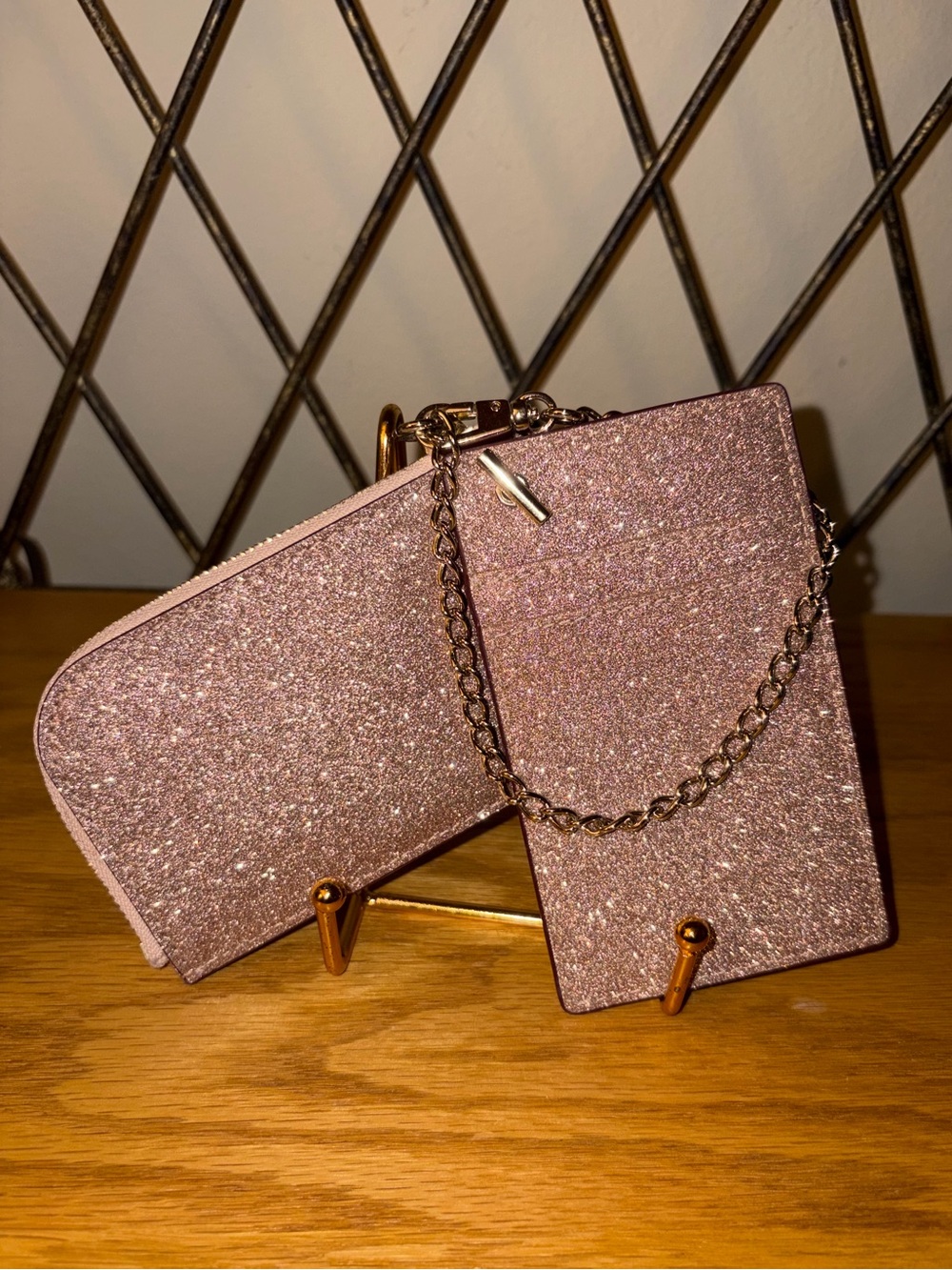 Kate Spade “Shimmy Glitter” 2pc. Cardholder Nwot - Picture 2 of 5